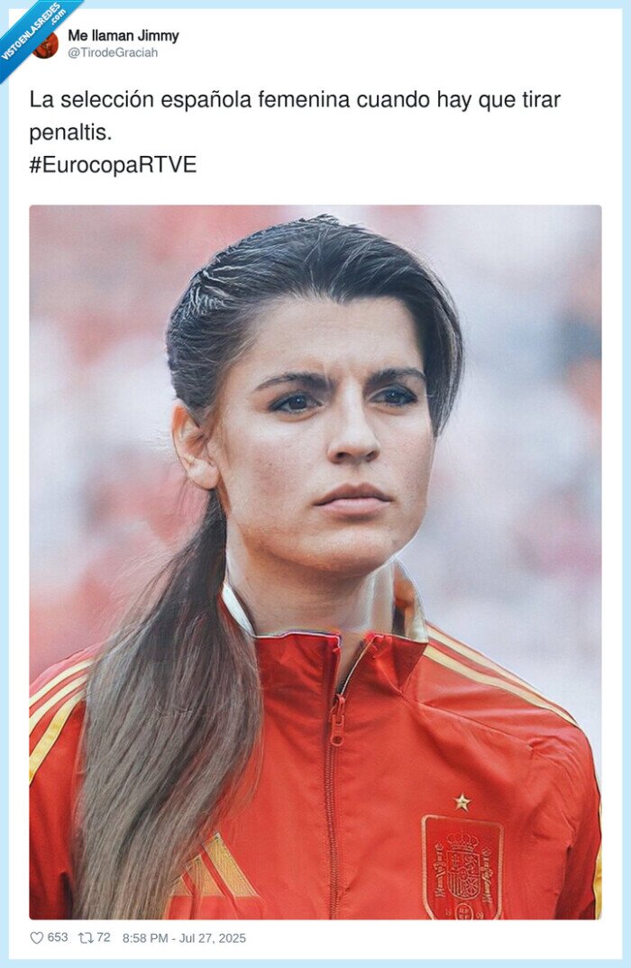 #eurocopartve,selección española emenina,penaltis,fallar,morata