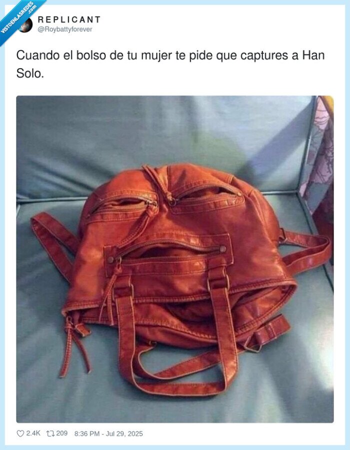 capturar,bolso,mujer,han solo