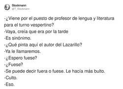 Enlace a Creo que seguirás en el paro, por @T_Stockmann