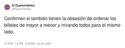 Enlace a Ojalá tuviera billetes, por @Guarromantico_