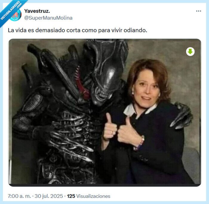 alien,vida,corta,odirar