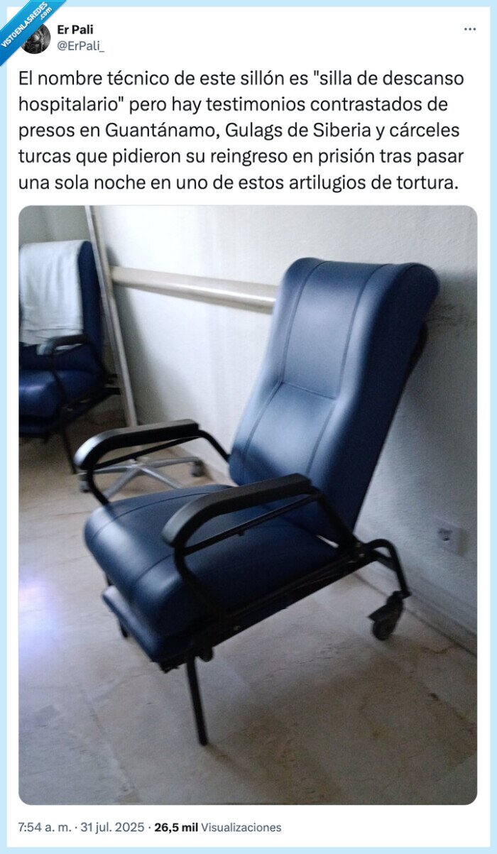 hospitalario,guantánamo,hospital,silla,dormir