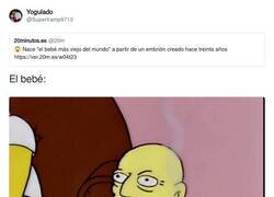 Enlace a El bebé más viejo del mundo, por @Supertramp9713