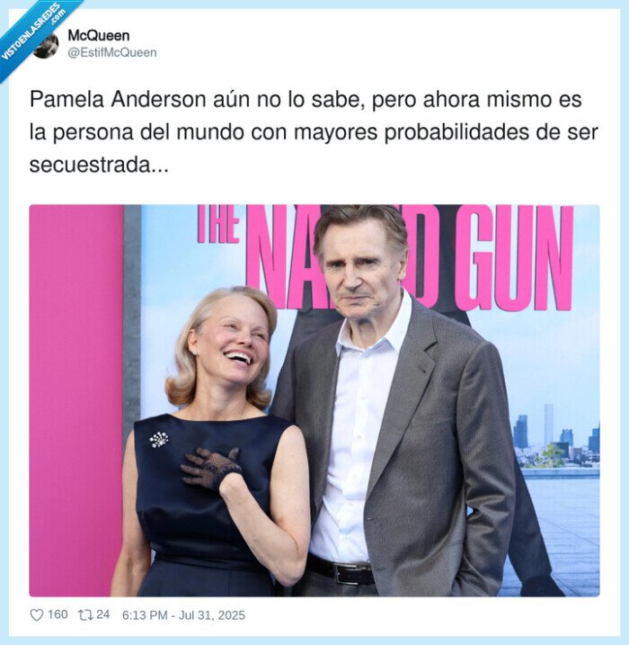probabilidades,secuestrada,pamela anderson