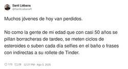 Enlace a Yo creo que están peor los de 50, por @SantiLiebanaR