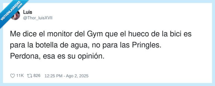 pringles,botella,monitor,hueco,bicicleta