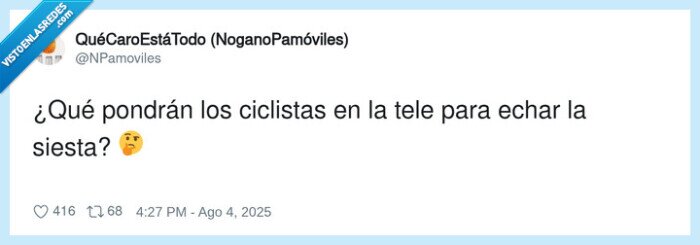 ciclistas,siesta,echar,tele