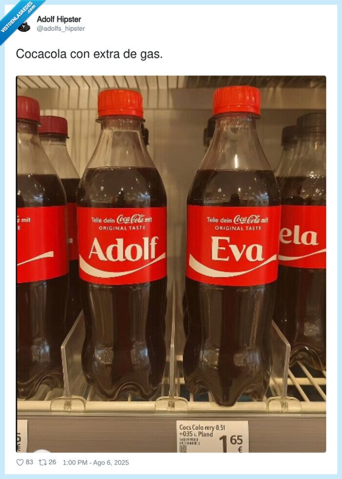cocacola,extra,gas,adolf,eva