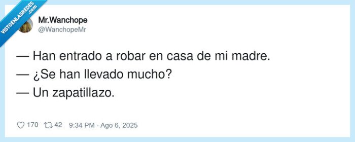 zapatillazo,llevarse,robar,madre