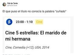 Enlace a ¿Para qué os liais así?, por @PeliDeTarde