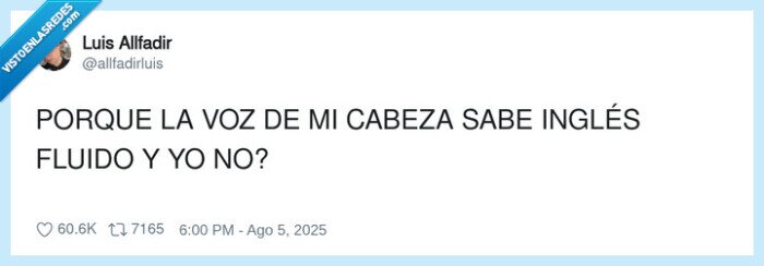 inglés,saber,cabeza,fluido,voz