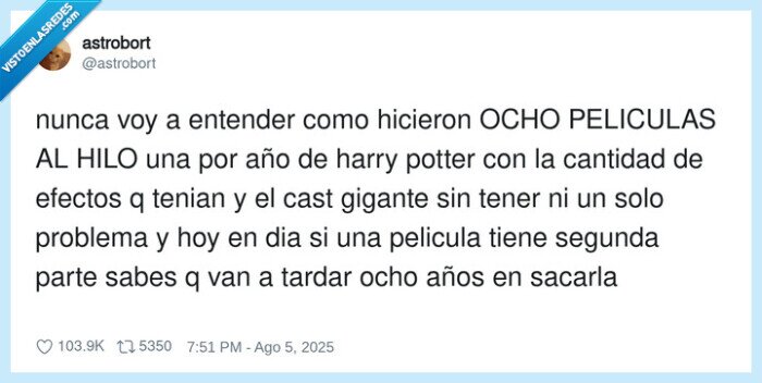 peliculas,cantidad,harry potter