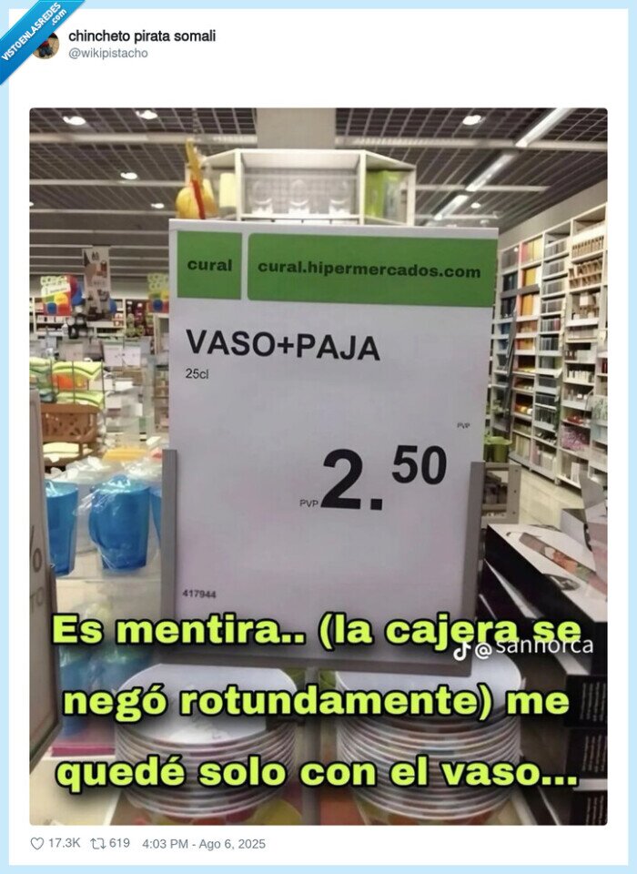 vaso,paja,tienda