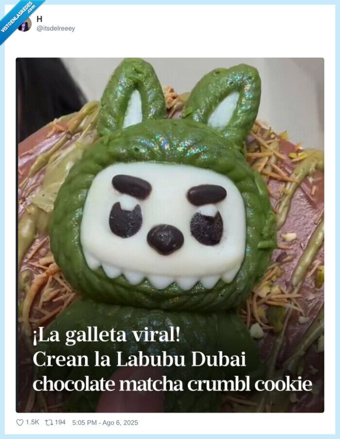 chocolate de dubai,matcha,labubu,viral