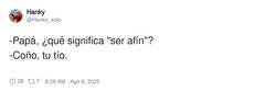 Enlace a El tío Serafín, por @Hanky_solo