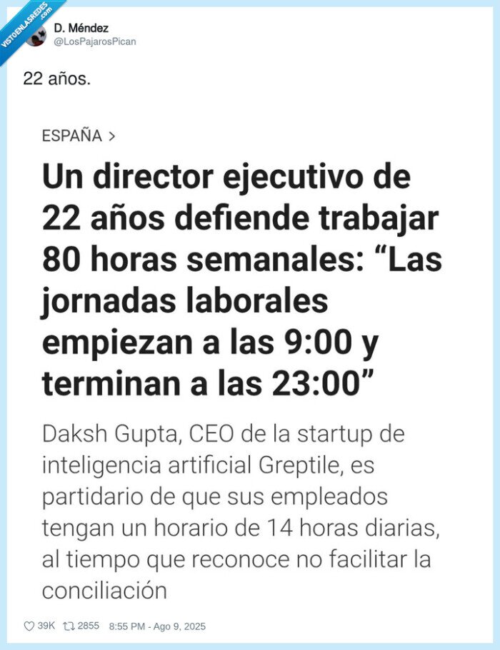 ceo,joven,22 años,jornada laboral