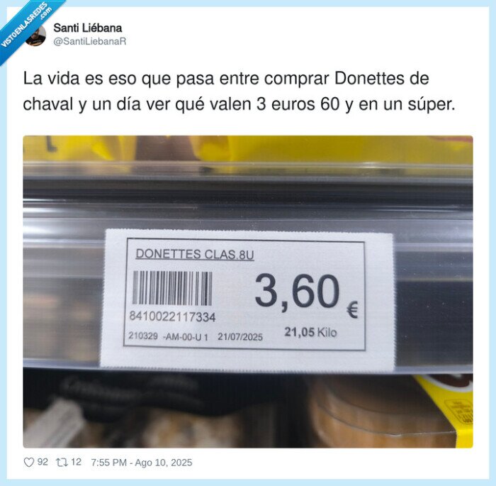 donettes,comprar,precio,caro