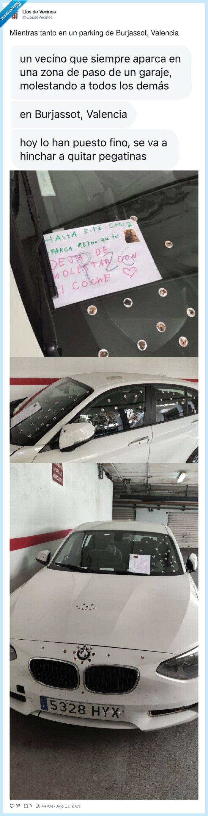 parking,venganza,pegatinas,bmw,aparcar