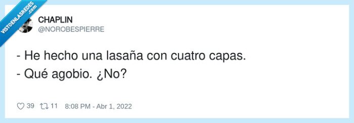 lasaña,cuatro capas,agobio,hecho