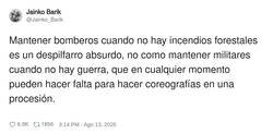 Enlace a Amén por esta ironía, por @Jainko_Barik