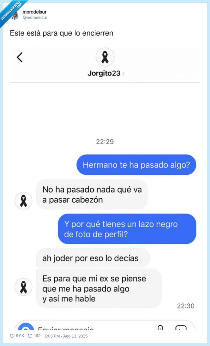 crespón negro,luto,ex,amor,atencion