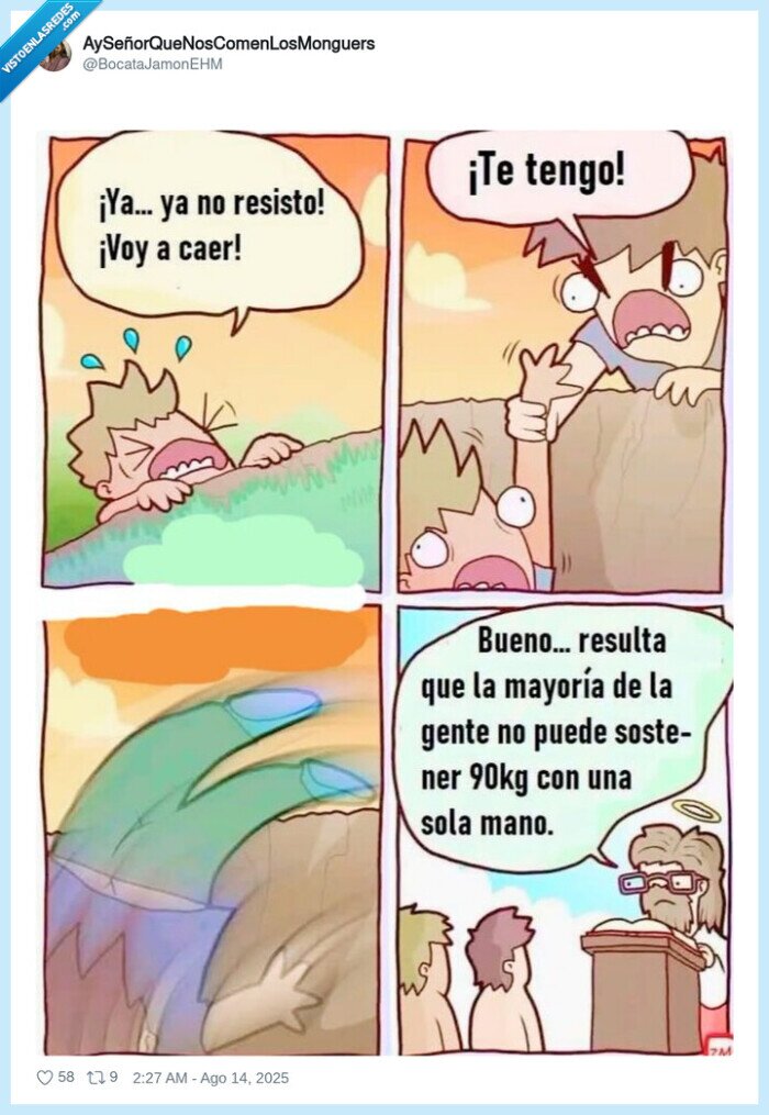 aguantar,peso,montaña,cielo