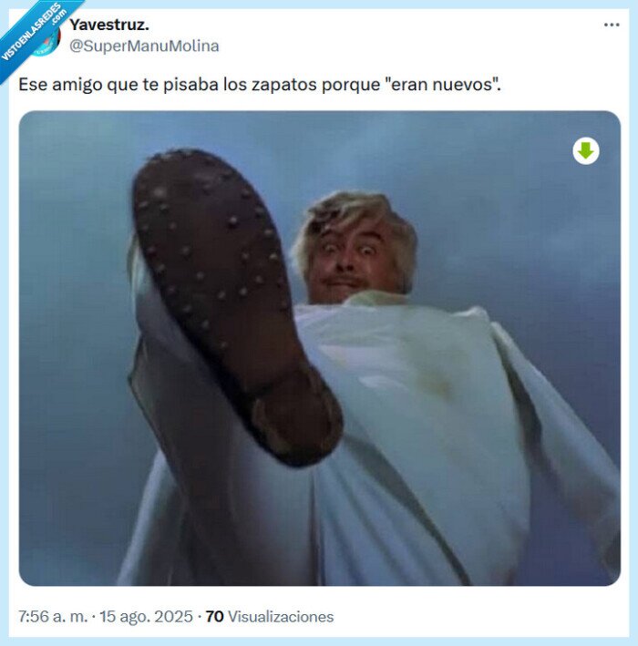 amigo,pisar,zapatos,nuevos