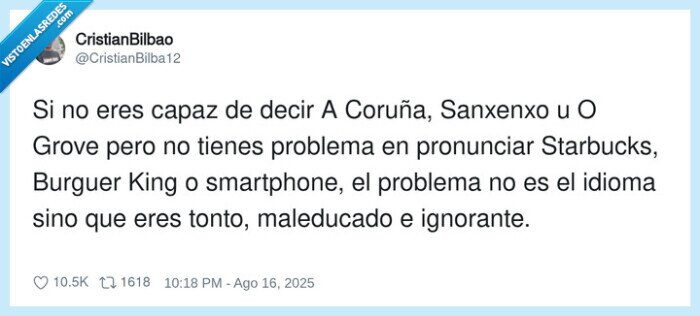 smartphone,pronunciar,maleducado,starbucks,ignorante,coruña