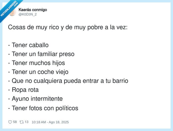 cosas,pobres,ricos,a la vez