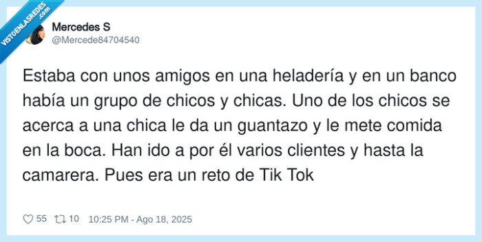 heladería,guantazo,camarera,clientes,chicas,varios