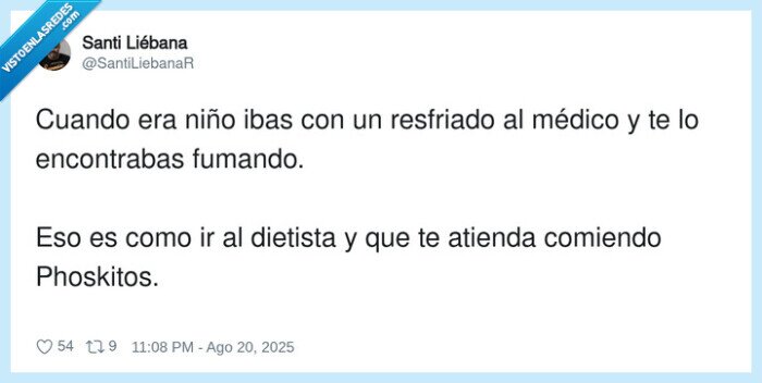 resfriado,phoskitos,dietista,fumar,médico