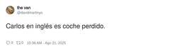 Enlace a Car loss, por @davidmartinyo
