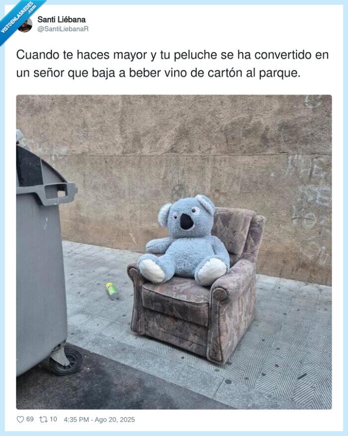 convertido,peluche,cartón,cuando,señor,parque