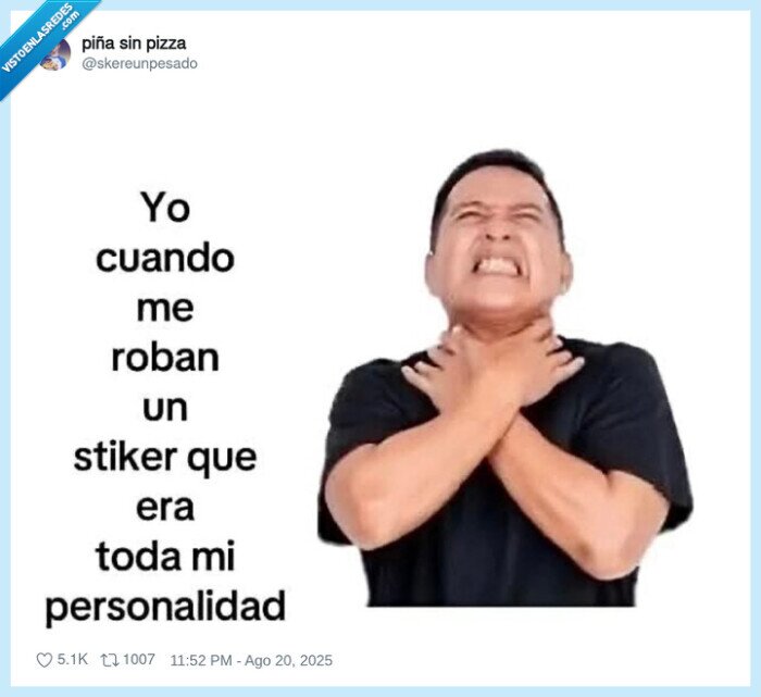 sticker,personalidad,robar