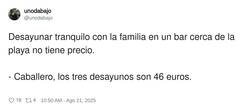 Enlace a Desayunar fuera de casa es cosa de ricos, por @unodabajo