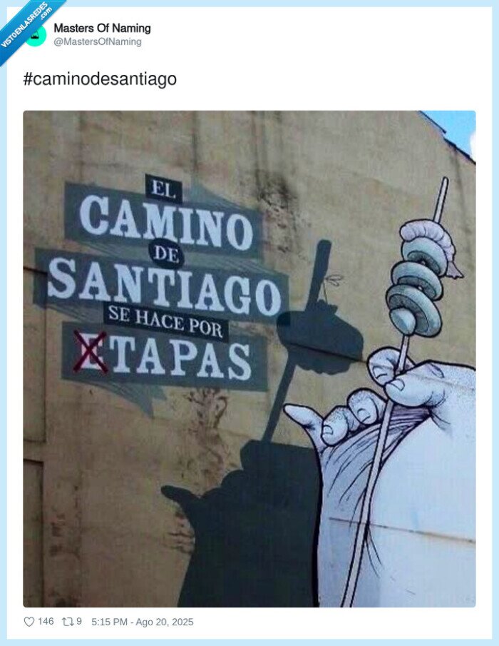 camino de santiago,tapas,etapas