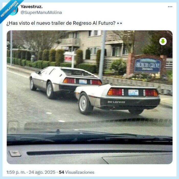 futuro,regreso,trailer,coche