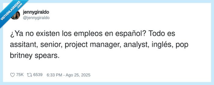assitant,español,manager,analyst,inglés,trabajo