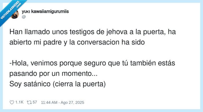 conversacion,satánico,testigos de jehova,puerta,(cierra