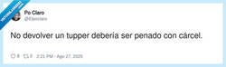Enlace a Odio eterno a los roba-tuppers., por @Elpoclaro