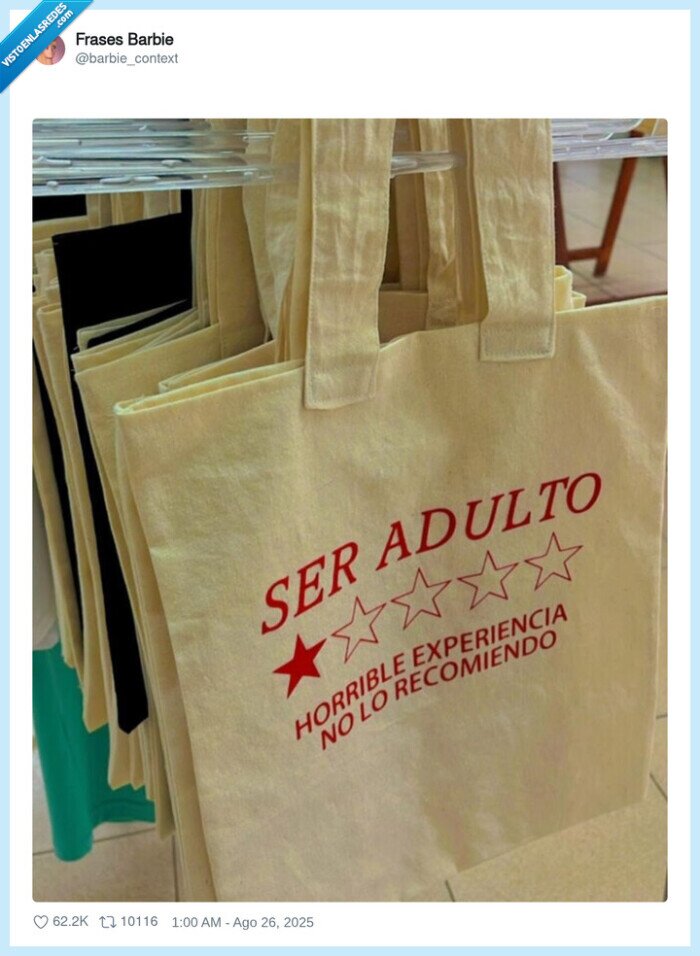ser adulto,review,estrellas,experiencia