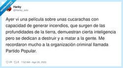 Enlace a Quien dice PP dice cualquier partido político de los que tenemos en España