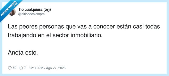 inmobiliario,trabajo,personas,conocer,peores,mala gente