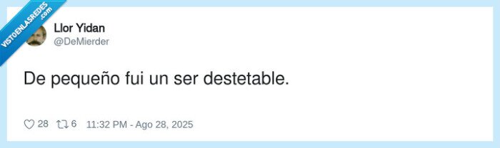 destetable,pequeño,fui