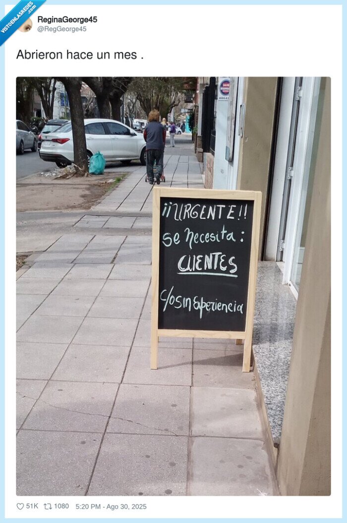 tienda,necesitar,clientes,cartel