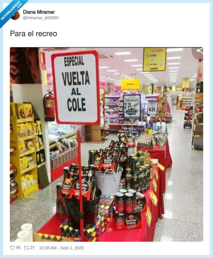 vuelta al cole,cerveza,alcohol