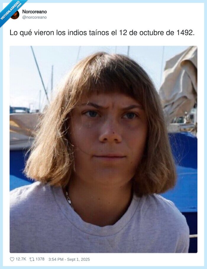 indios,colon,greta thunberg,1492