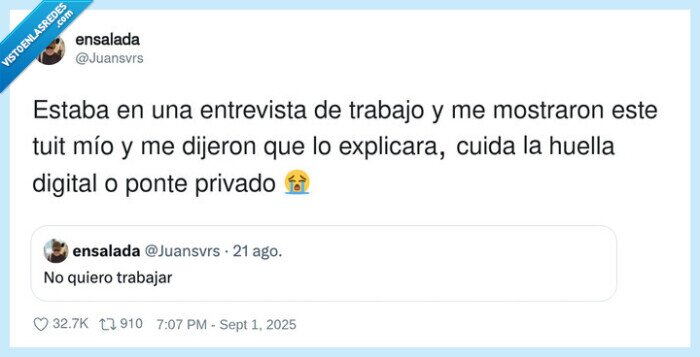 huella digital,entrevista,trabajo