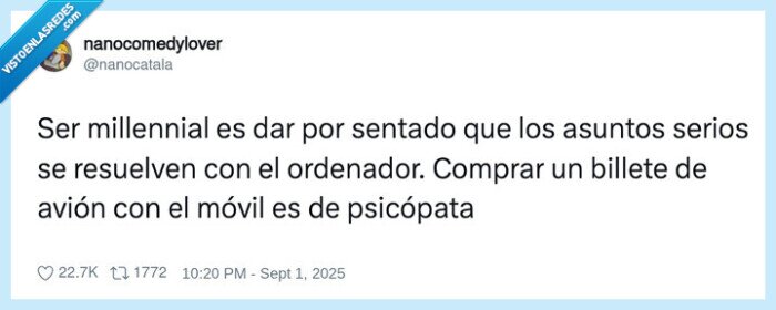 psicopata,resolver,milenial,asuntos,comprar