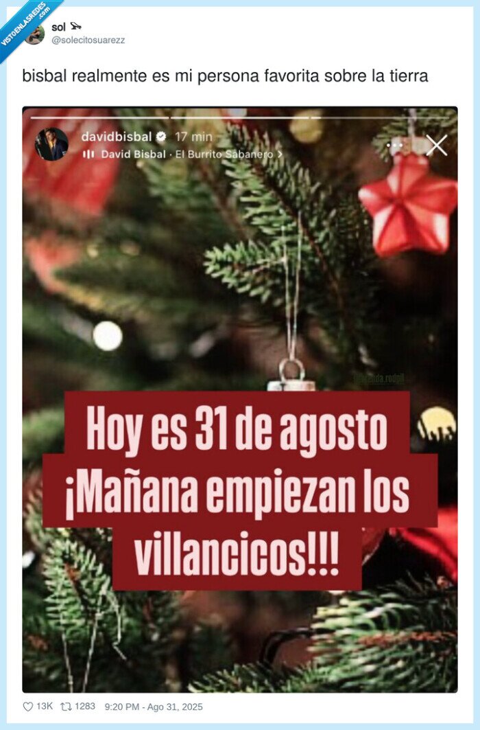 villancicos,david bisbal,canciones,navidad,burrito sabanero